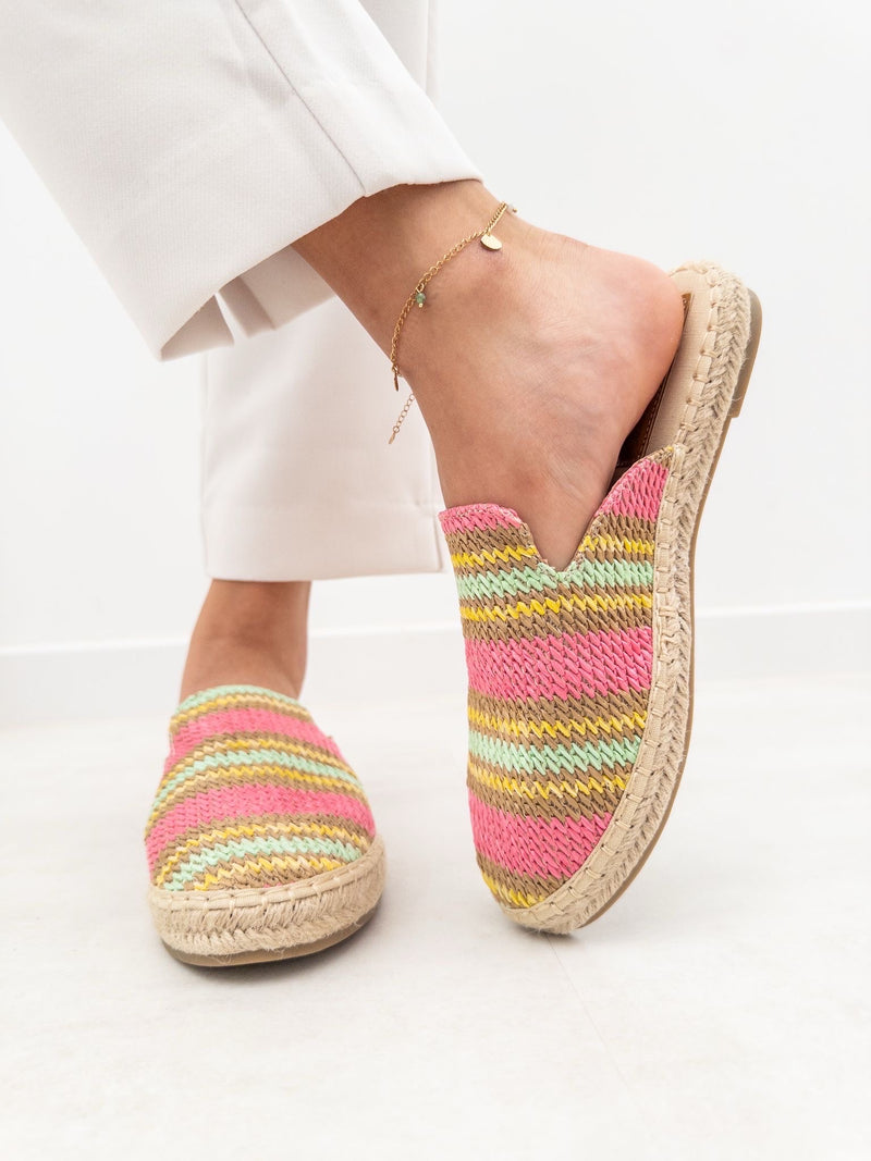Mules Alparcatas | Rosa