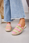 Mules Alparcatas | Rosa