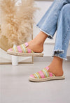 Mules Alparcatas | Rosa