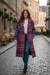 Casaco Comprido Xadrez Colorido