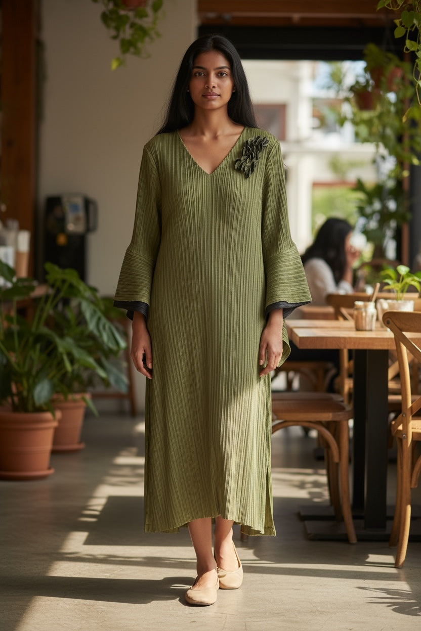 VESTIDO CROCHET (BEIGE) | OHANA