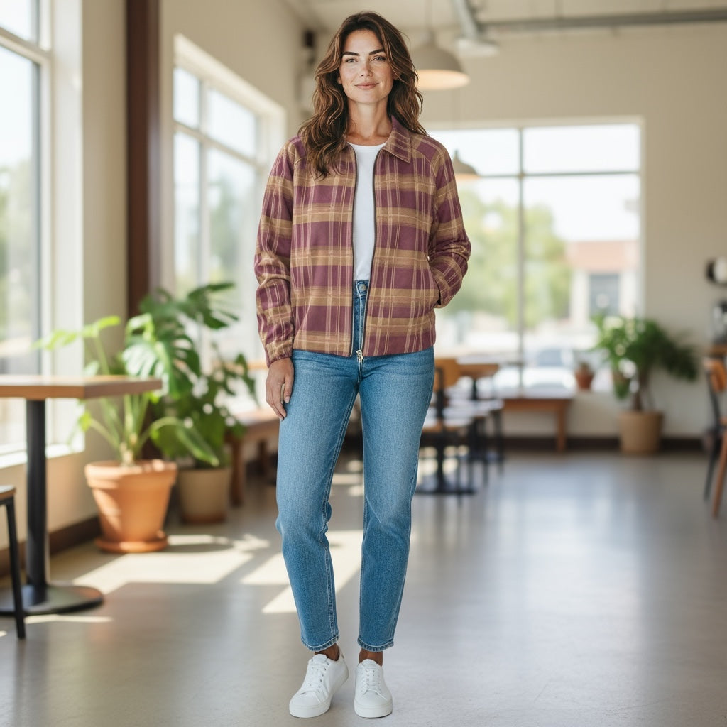 Casaco Curto | Xadrez