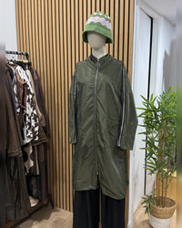 Parka (impermeável) Fina Com Capuz