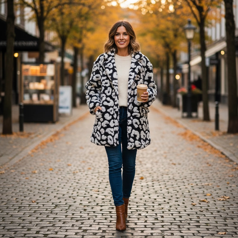 Casaco Padrão Black&White