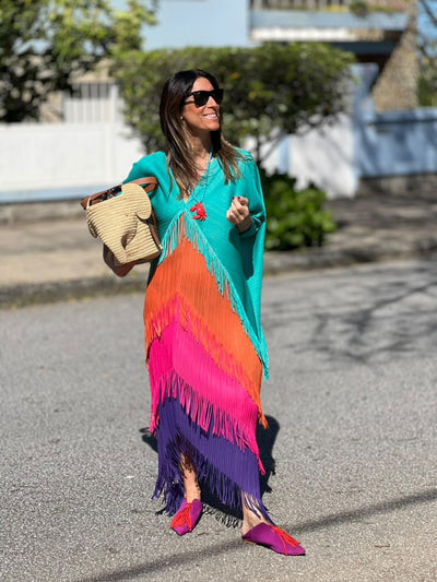 CROCHET DRESS (BEIGE) | OHANA