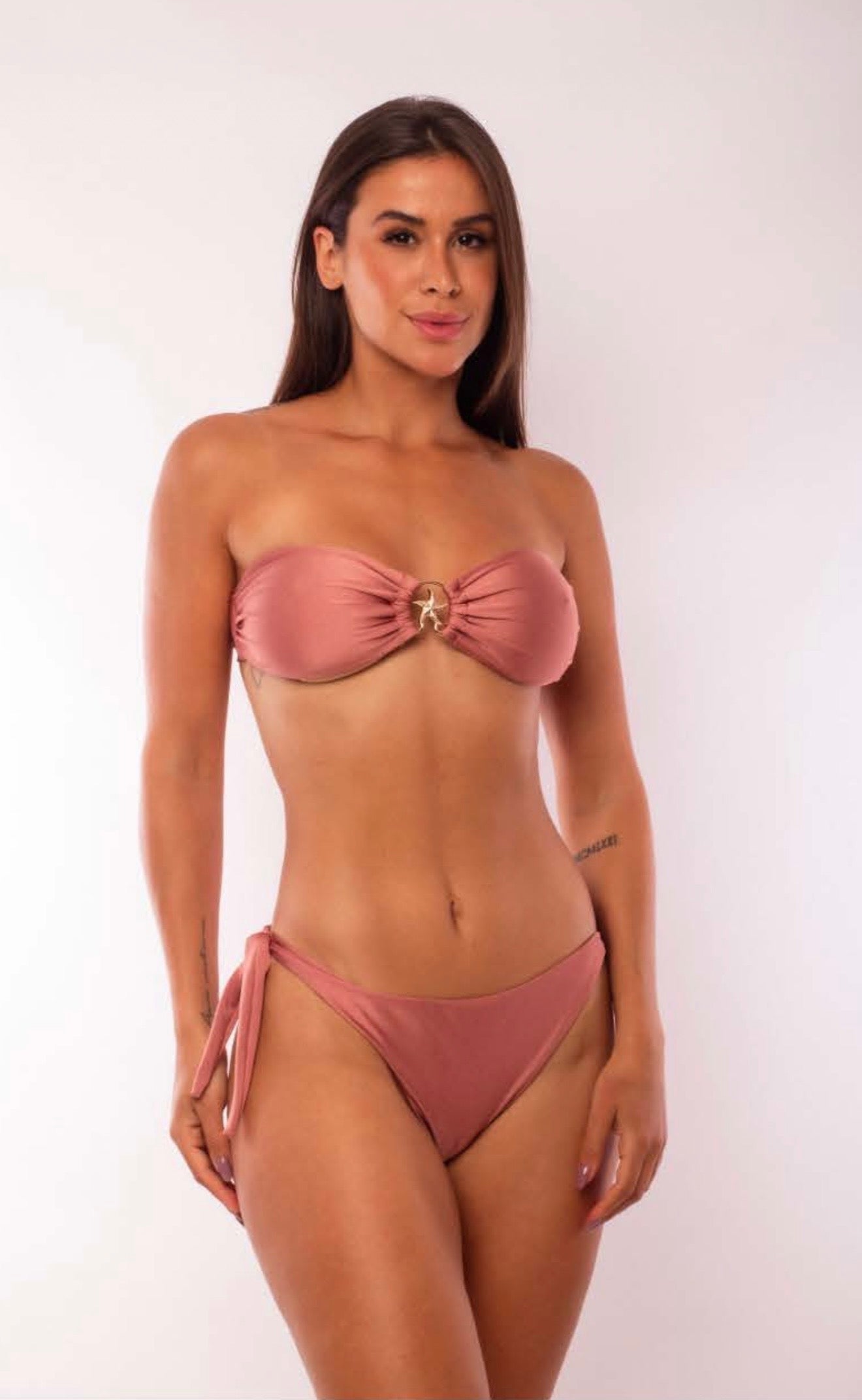 Top Biquini Rosa Velho Estrela | Caicai sem Almofadas