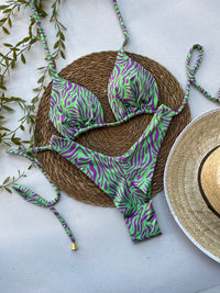 Biquíni Savana Verde | Cortininha & Asa Delta | GRINE BEACHWEAR