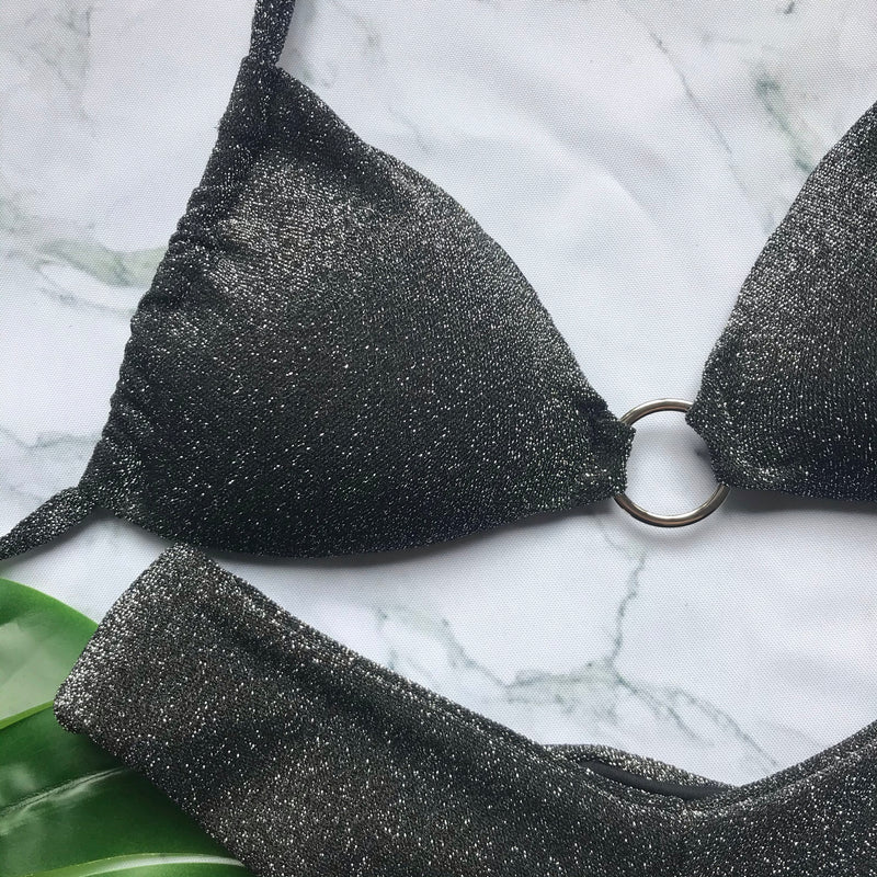 Biquini Lurex | Preto