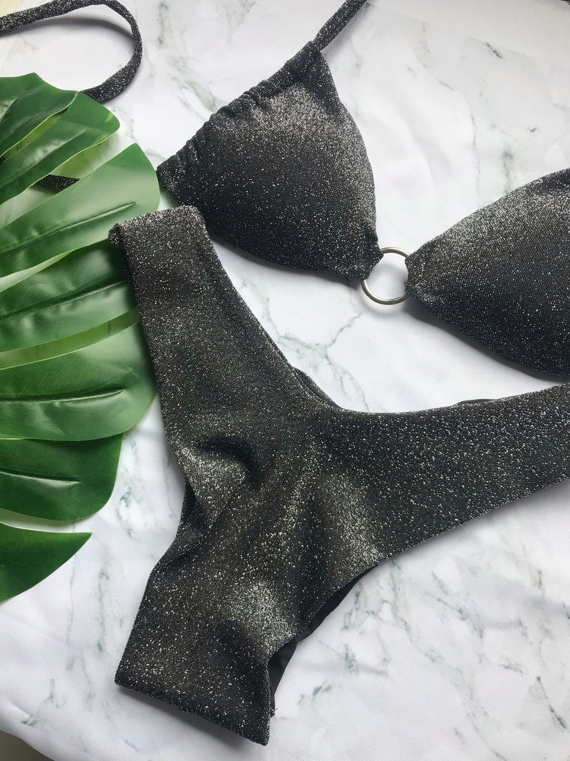 Biquini Lurex | Preto