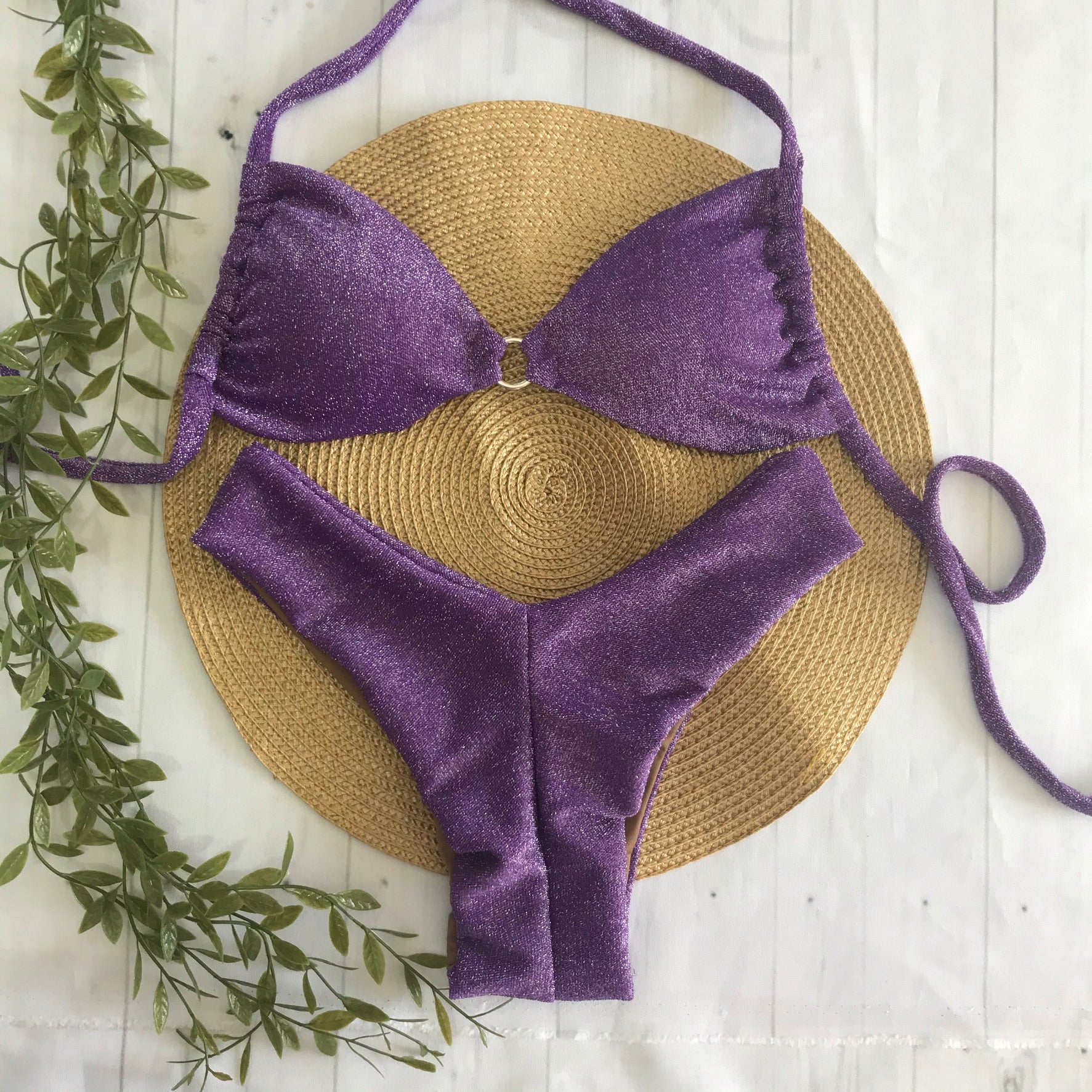 Biquini Lurex | Lilás