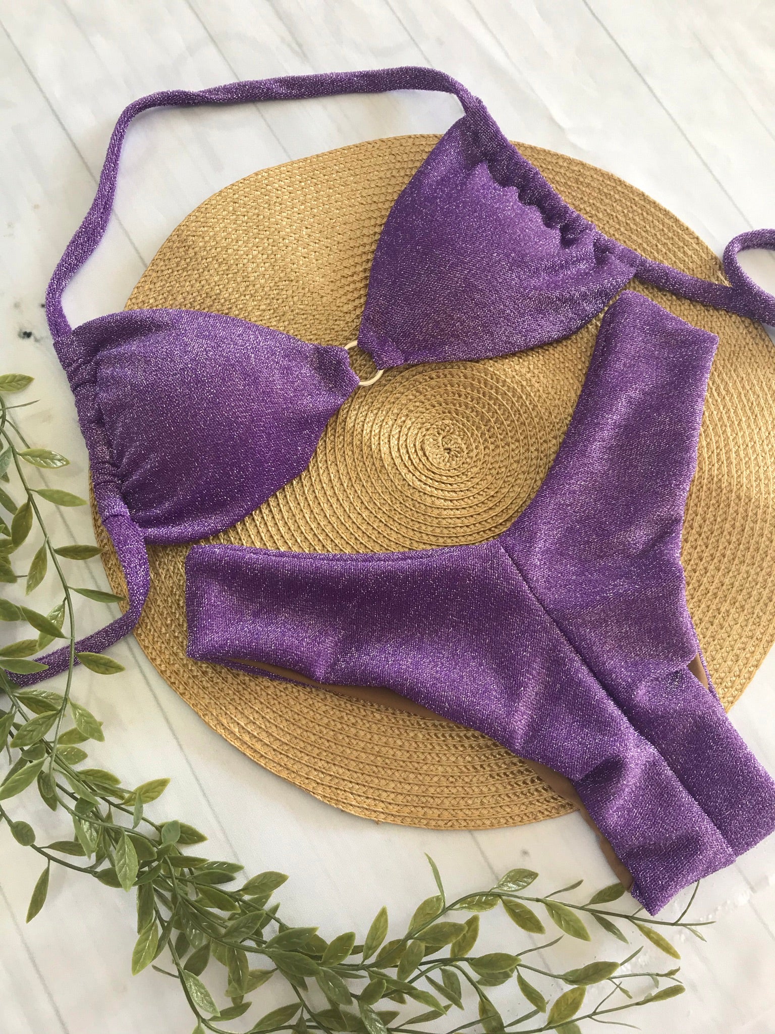 Biquini Lurex | Lilás