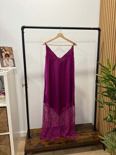 VESTIDO CROCHET (BEIGE) | OHANA