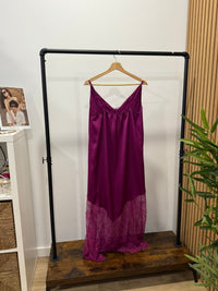 Vestido Comprido Renda | Alças Finas - GRINE