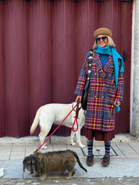 Casaco Comprido Xadrez Colorido