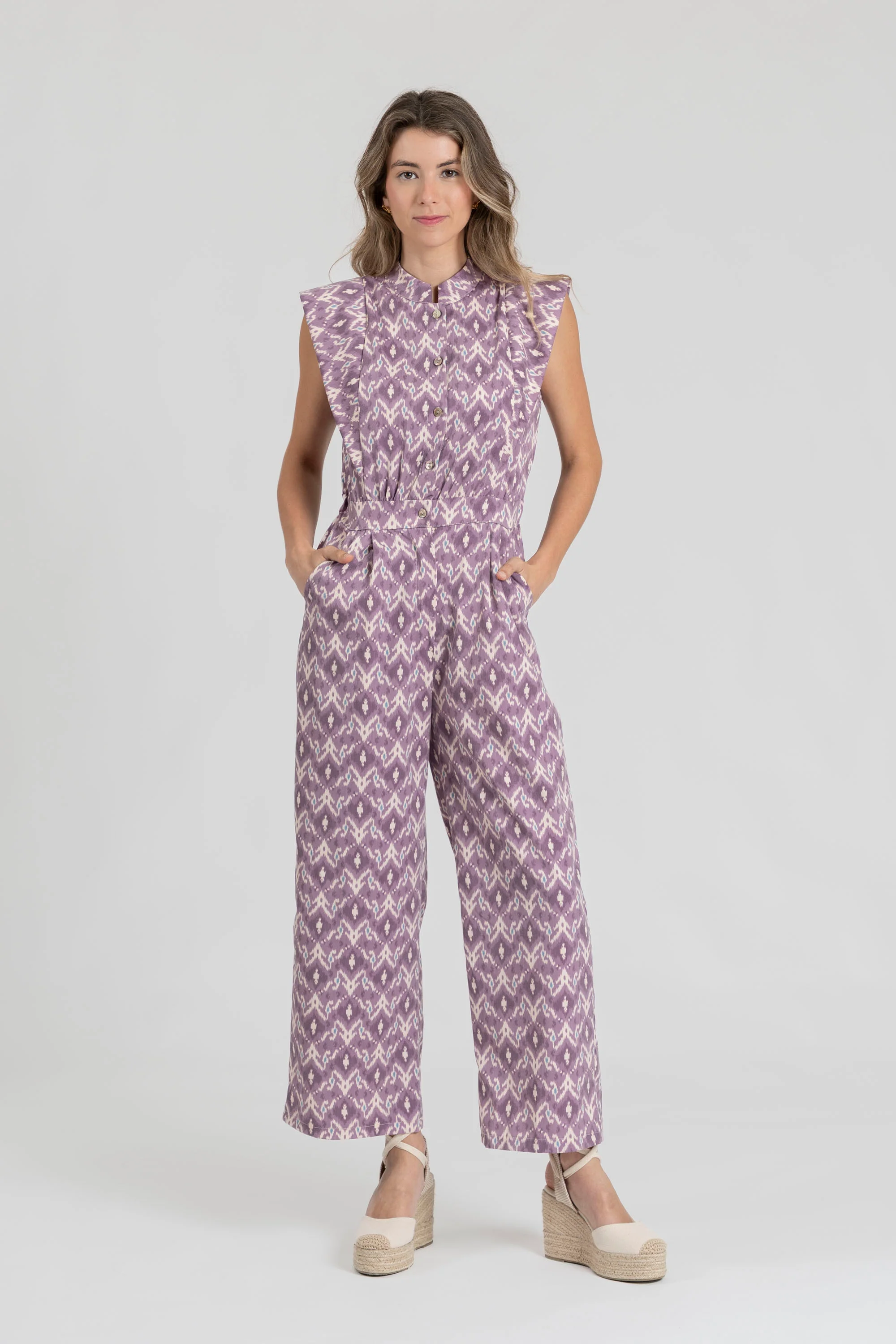 CONJUNTO: CHAQUETA + PANTALÓN (VERDE) | PERLA