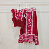 Conjunto: Top & Saia Midi | Boho Chic - GRINE