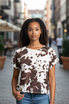 SUDADERA DE PUNTO CAMEL ESTRELLAS | NALA