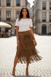SHORT SKIRT ROLLS (BLACK) | SORA