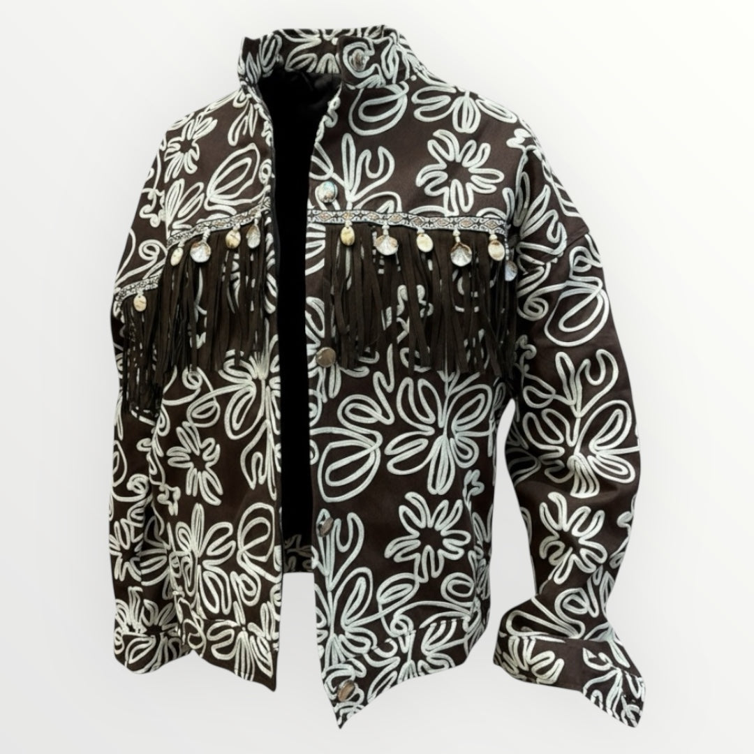 Casaco Oaxaca Denim | Castanho