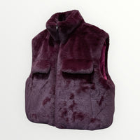 Colete Curto Pêlo Macio