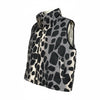 Colete Animal Print - Preto