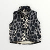 Colete Animal Print - Preto