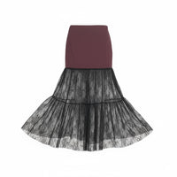 SHORT SKIRT ROLLS (BLACK) | SORA