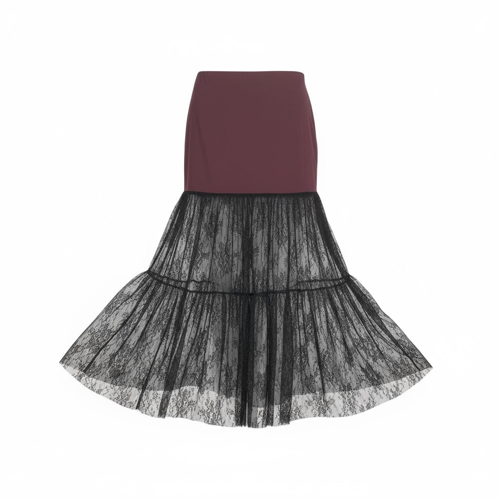 SHORT SKIRT ROLLS (BLACK) | SORA