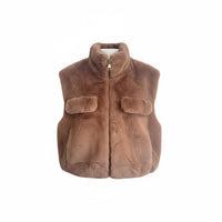 Colete Curto Pêlo