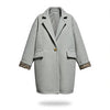 Casaco De Lã  - Cinzento