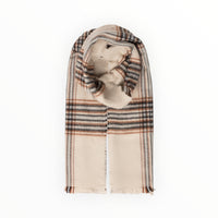 Lenço Listas (Beige) | Diara