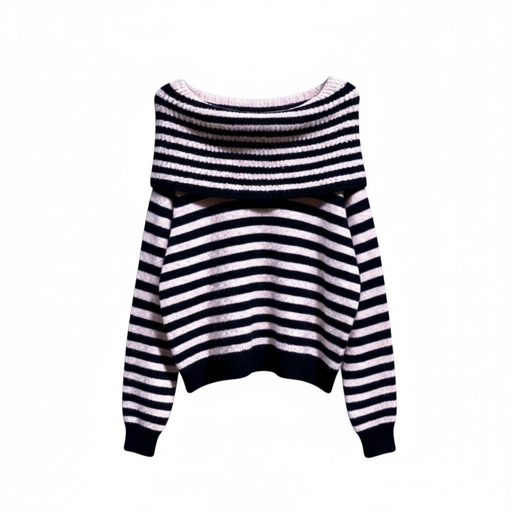 Camisola de Malha Riscas | Mila