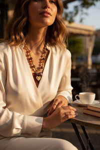 Collar Armonía Rosa