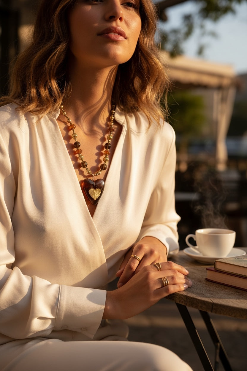 Collar Armonía Rosa