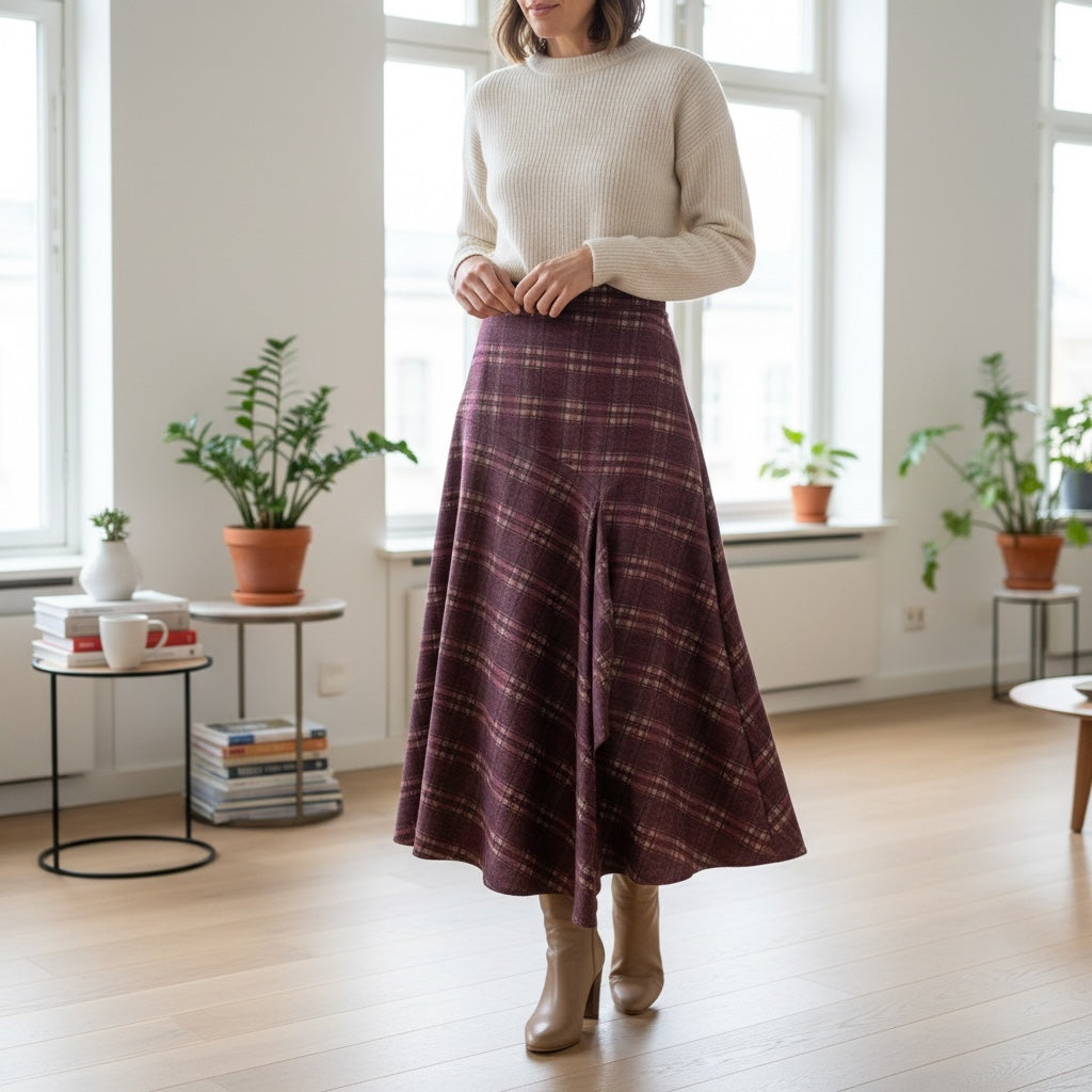 SHORT SKIRT ROLLS (BLACK) | SORA