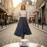 SHORT SKIRT ROLLS (BLACK) | SORA