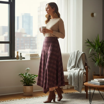 SHORT SKIRT ROLLS (BLACK) | SORA