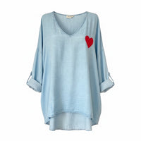 Blusa Azul Claro | Heart