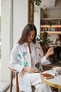 CHAQUETA/BLAZER ESTAMPADO ANIMAL (FLUOR) | VIVIAN