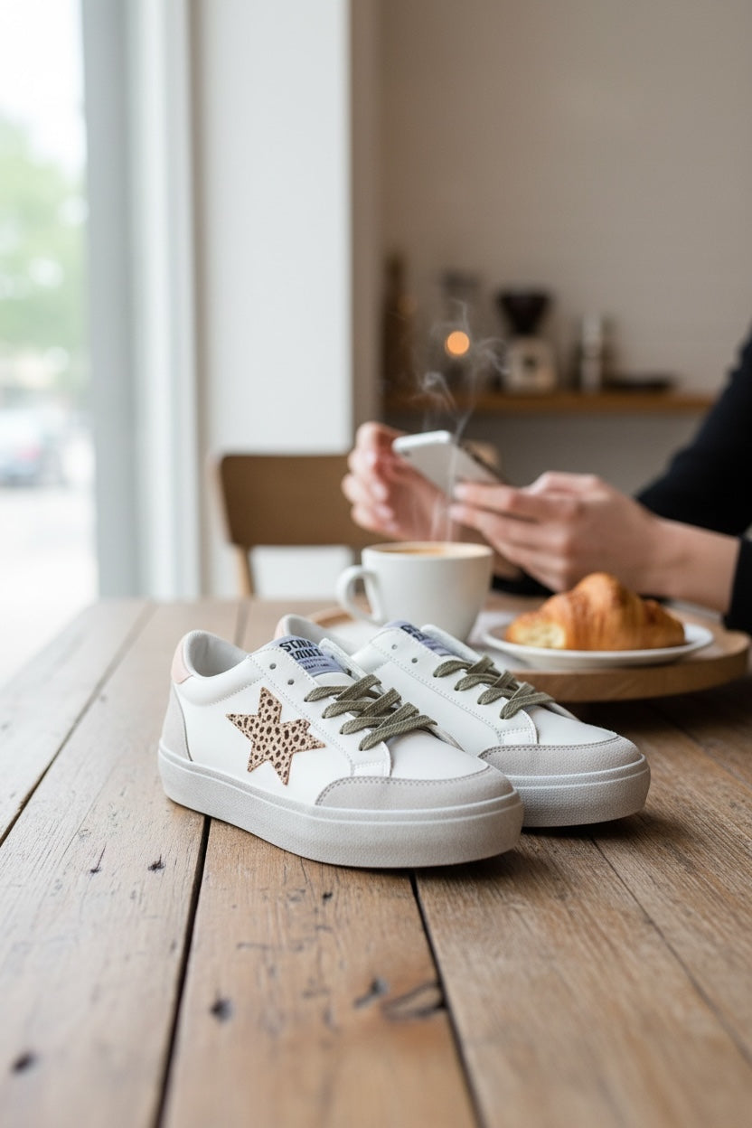 Sports Shoes | Vintage Pink Sneakers