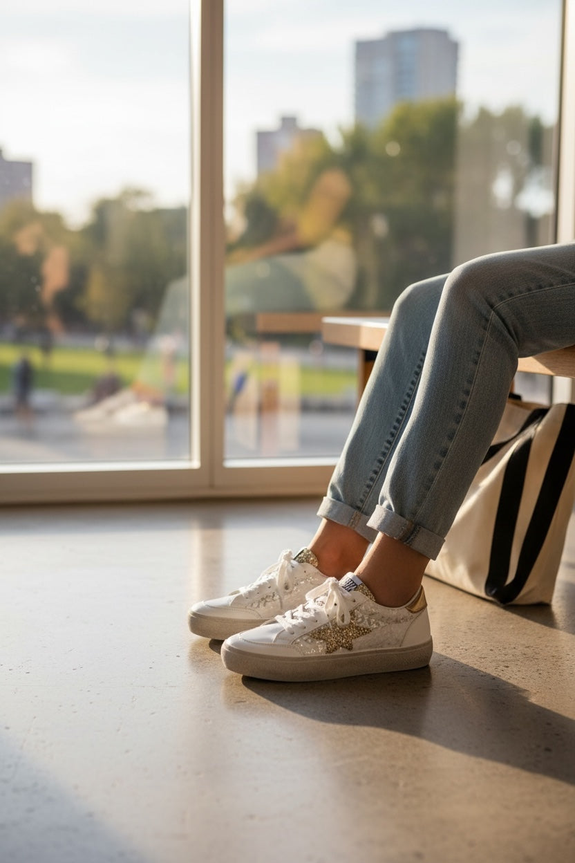 Sports Shoes | Vintage Pink Sneakers