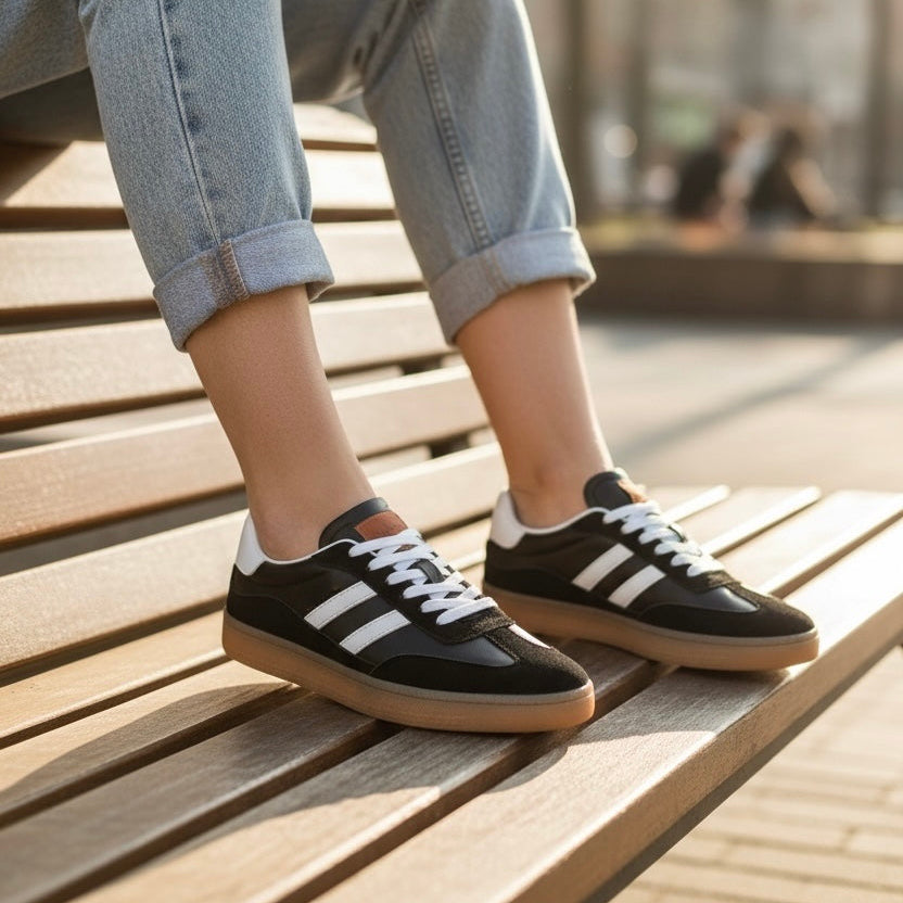 Zapatillas deportivas| Zapatillas rosas vintage