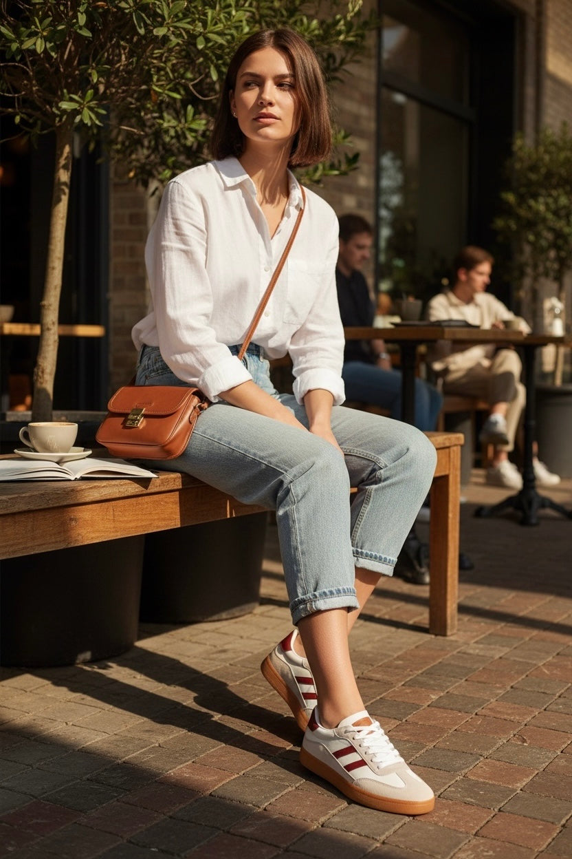 Sports Shoes | Vintage Pink Sneakers