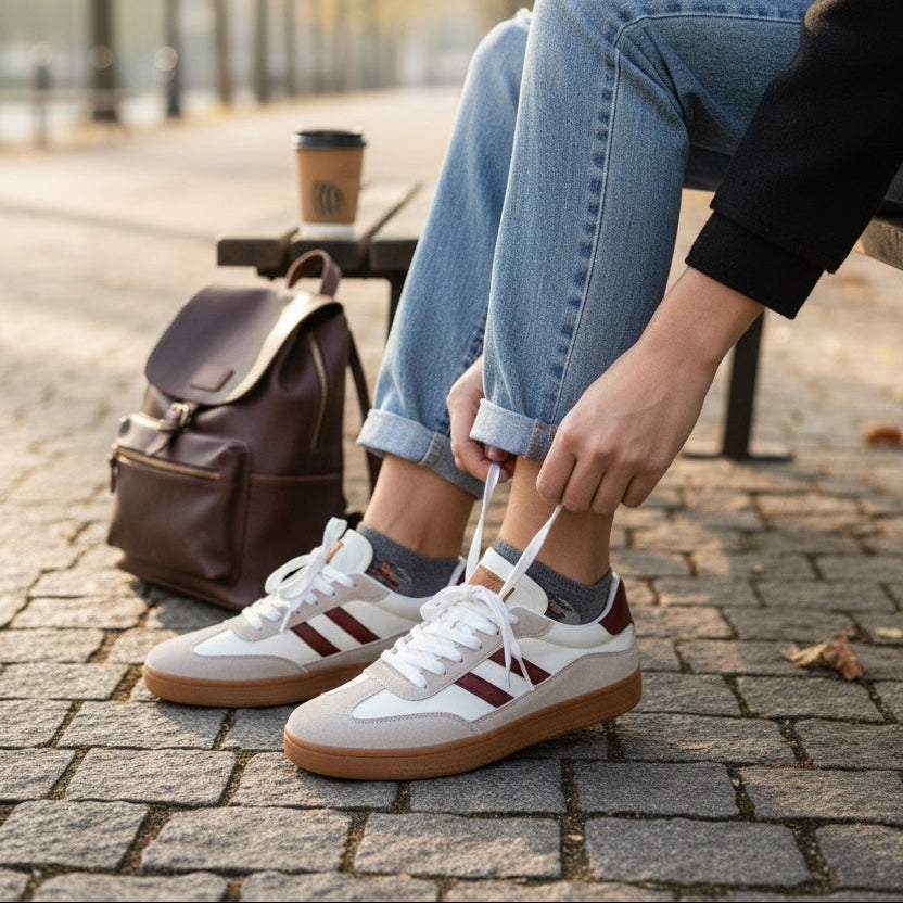 Sports Shoes | Vintage Pink Sneakers