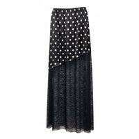 Saia Comprida Bolas e Renda