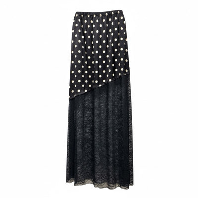 Saia Comprida Bolas e Renda