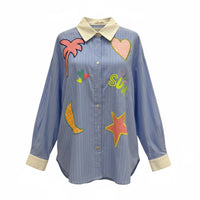 CHAQUETA/BLAZER ESTAMPADO ANIMAL (FLUOR) | VIVIAN