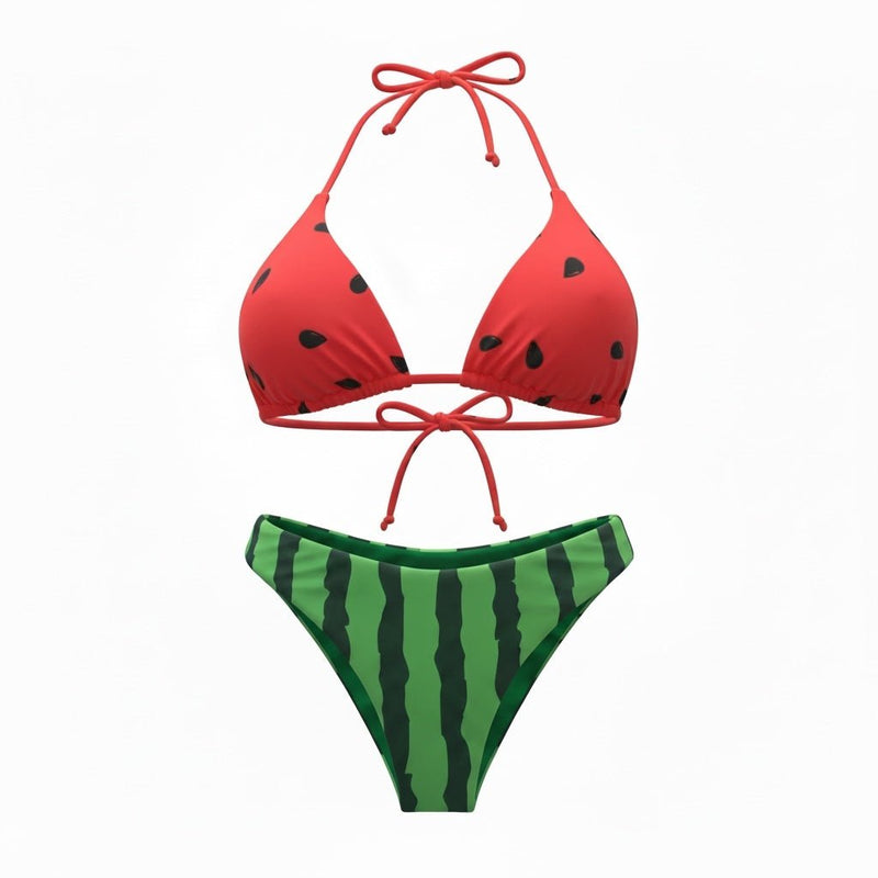 Biquíni Watermelon | Cortininha & Asa Delta | GRINE BEACHWEAR - GRINE