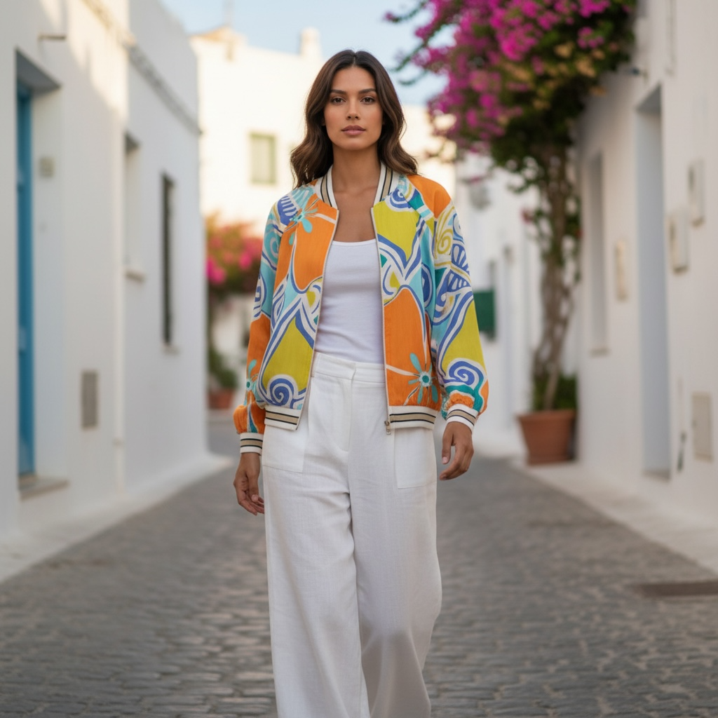 ANIMAL PRINT JACKET/BLAZER (FLUOR) | VIVIAN