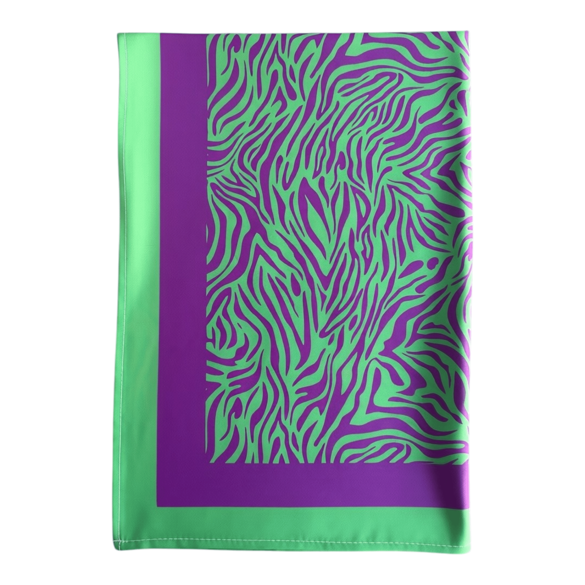 Canga Praia Brasil | Pareo Verde Animal Print 145x100cm - GRINE